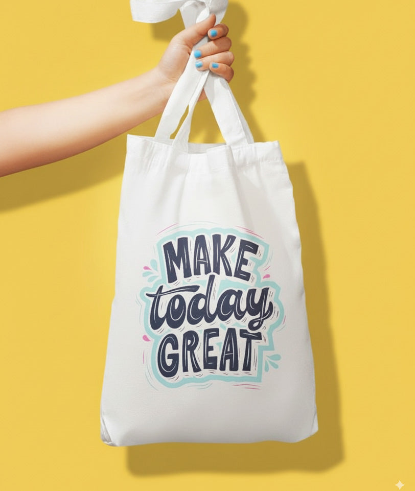 Luxury Printed Tote Bag