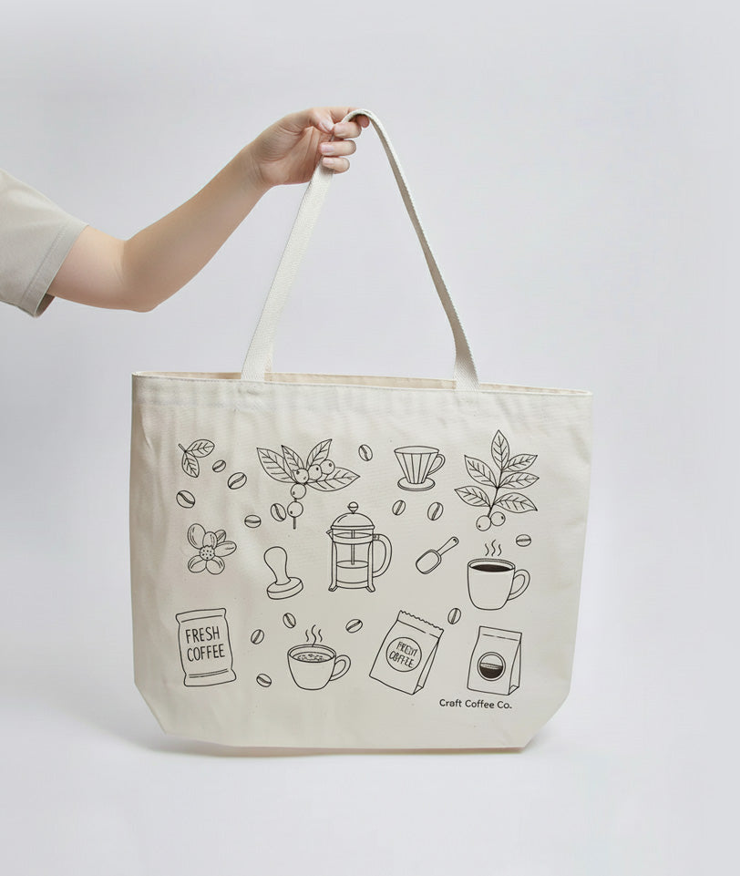 Luxury Printed Tote Bag